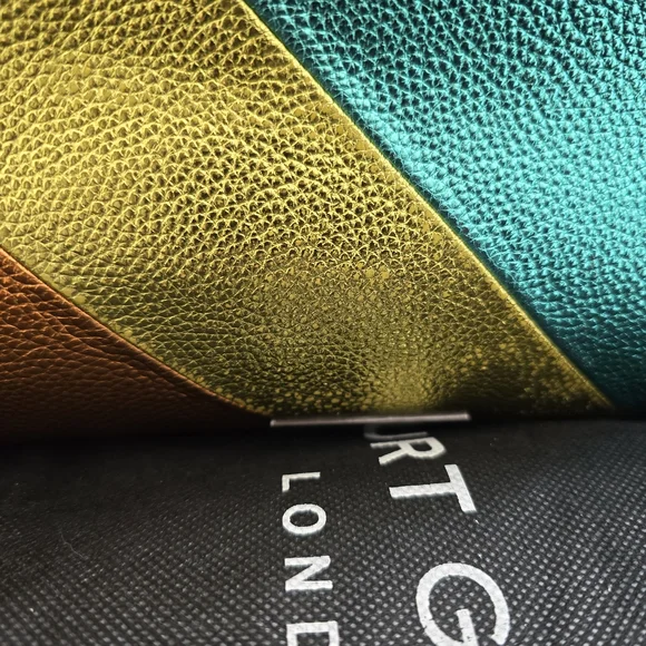 Kurt Geiger XXL Kensington Rainbow Quilted Leather Shoulder Bag